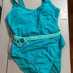 NWT Teal Green Bathing Suit